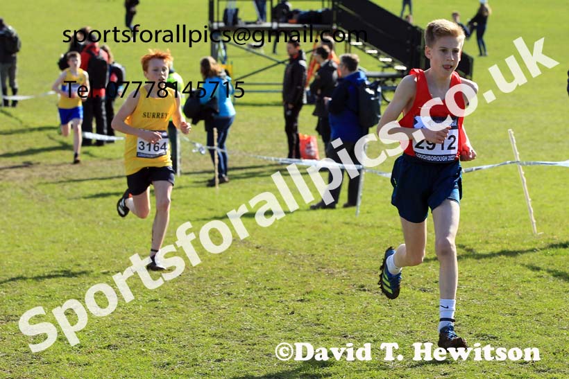 Boys Under-13s 2022 CAU Inter Counties Cross Country, Prestwold Hall, Loughborough.  Photo: David T. Hewitson/Sports for All Pics